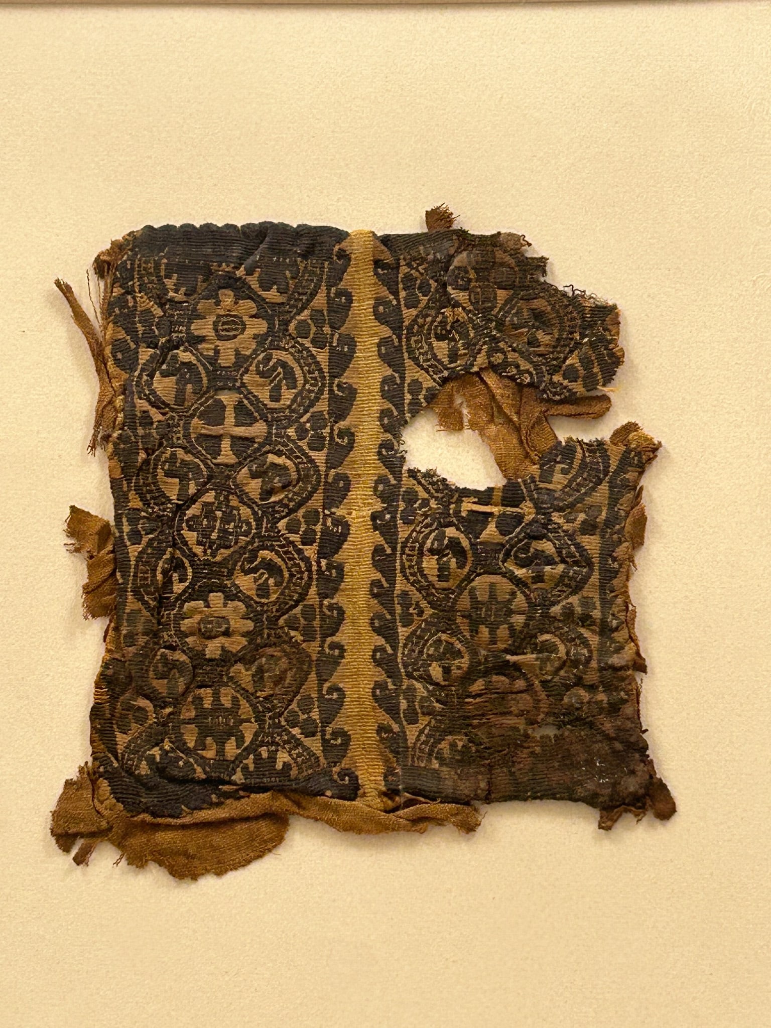 Coptic Textile Fragment (1 of 4)
