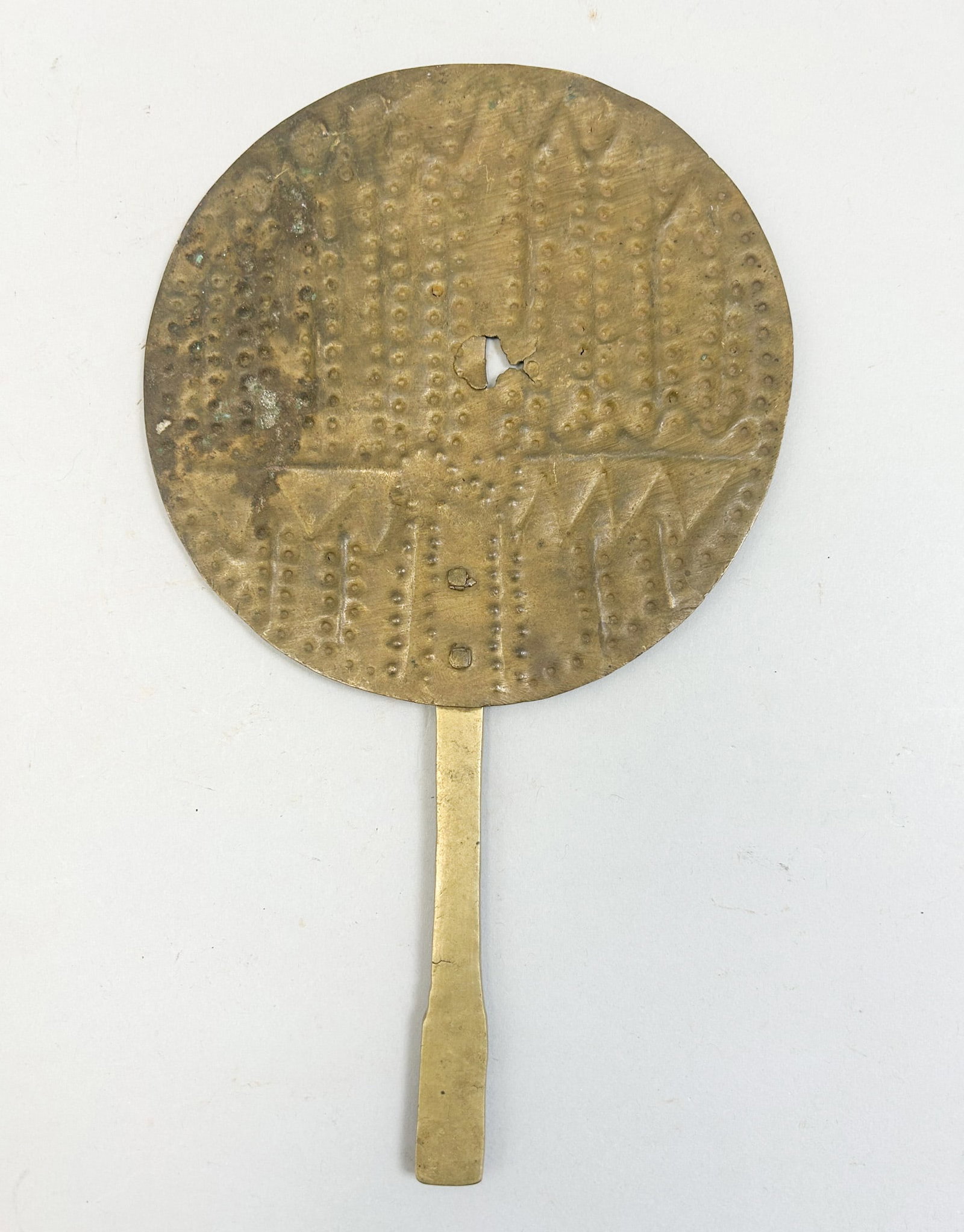 Yoruba Copper Alloy Fan (1 of 4)
