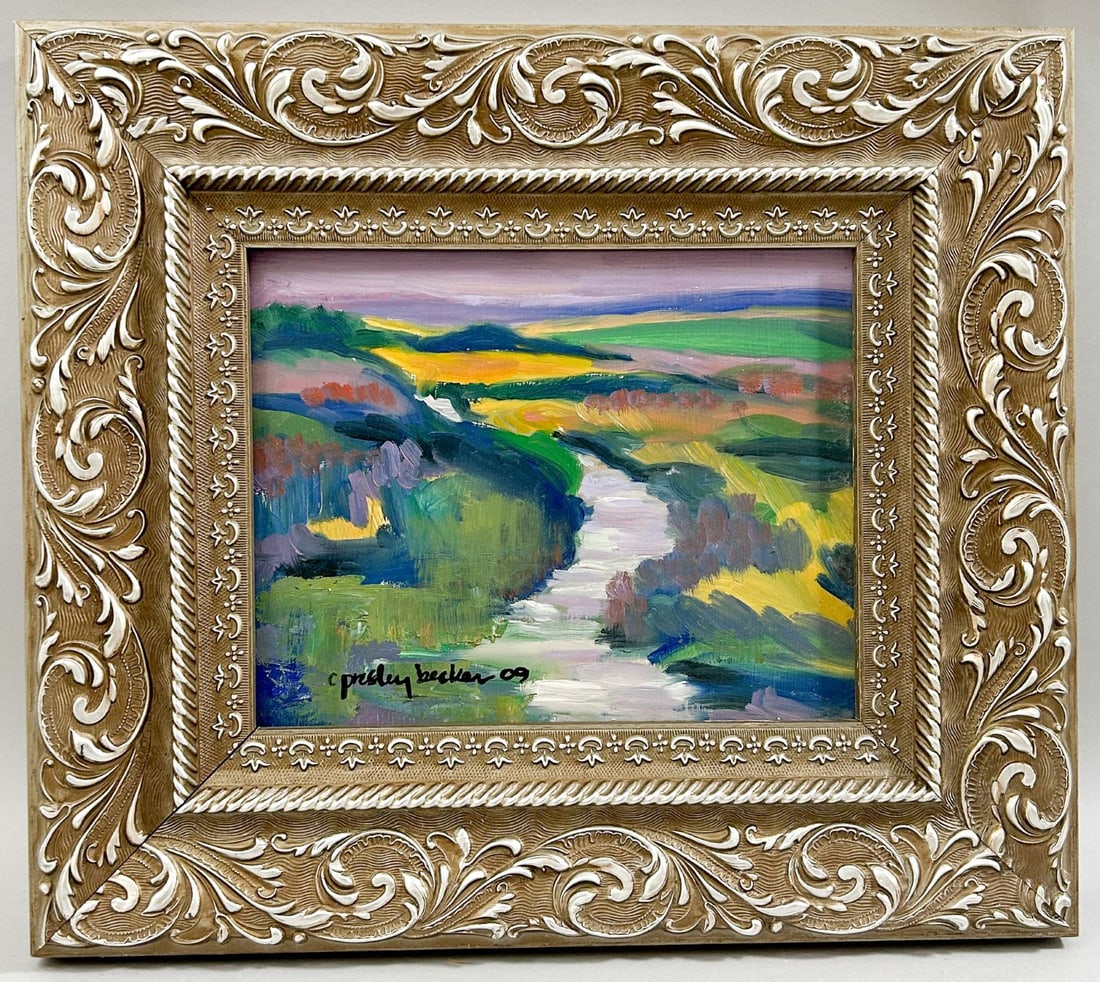 Acrylic on Board Landscape Painting by Presley Becker (1 of 4)