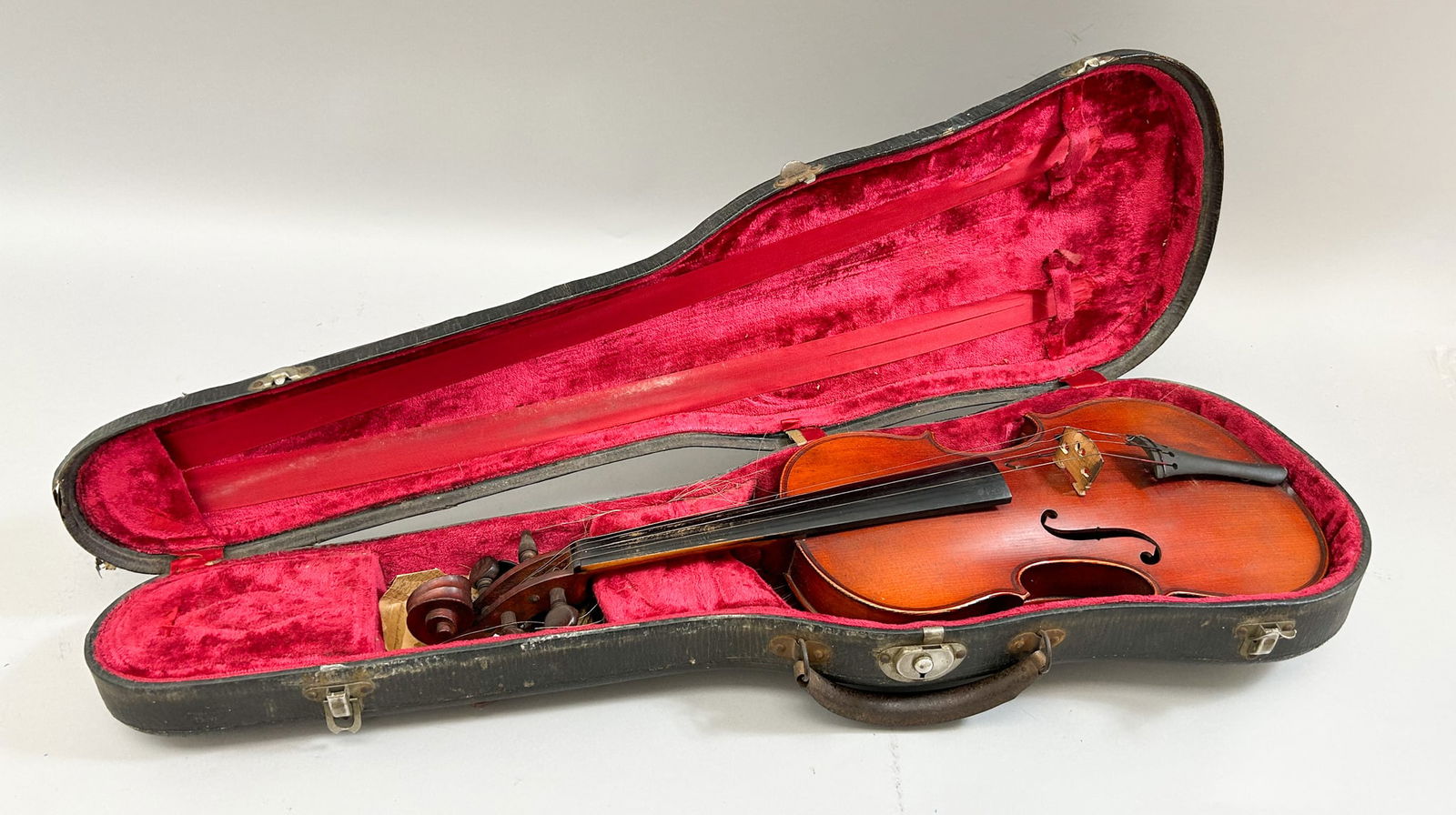Vintage Violin with Case, Copie De Antonius Stradivarius 1721, France (1 of 10)