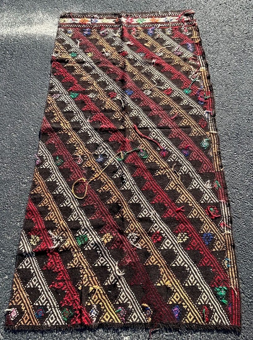 Vintage Handmade Turkish or Moroccan Area Rug (1 of 4)