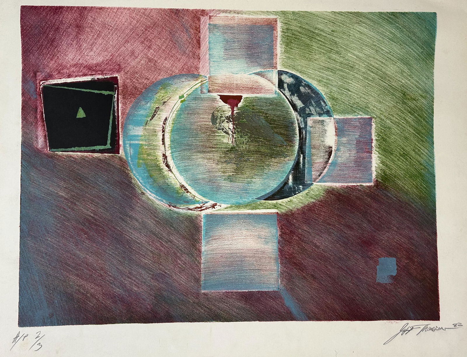 Jeff Thompson Lithograph (1 of 4)