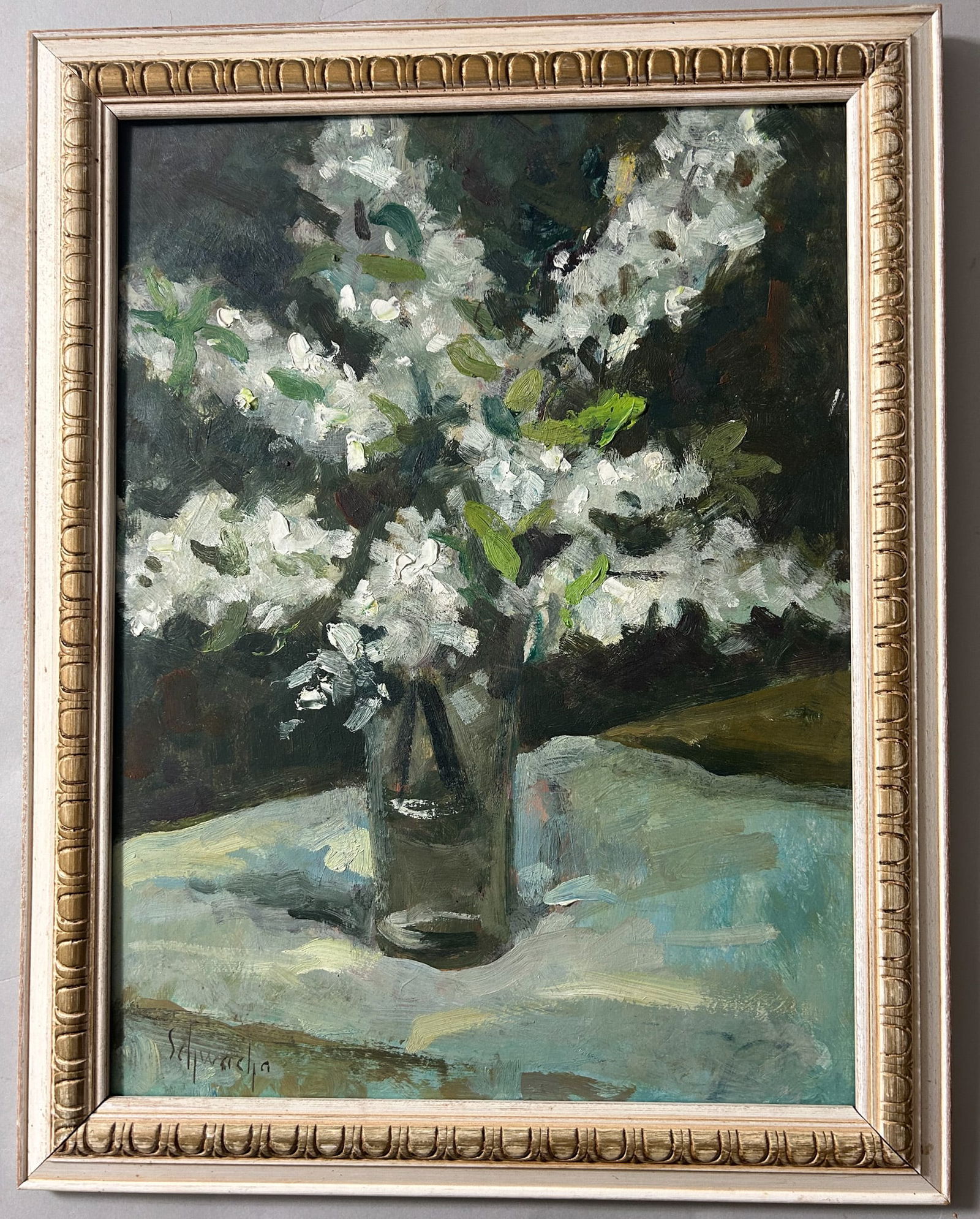 Oil on Board Still Life Painting by George Schwacha (1 of 4)