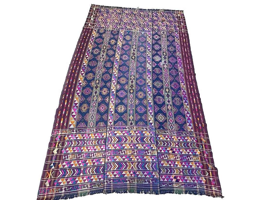 Bhutan,  Woven Cotton Textile (1 of 9)