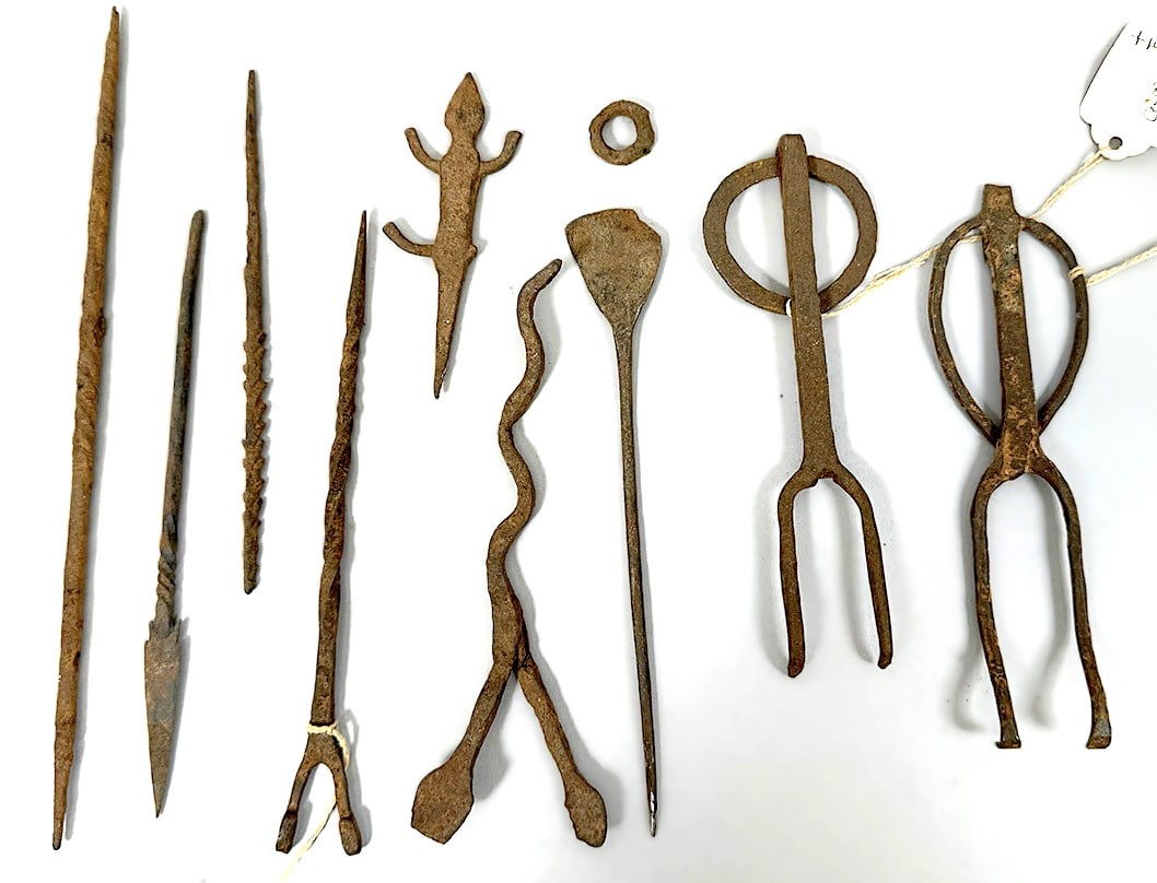 West African Wrought Iron Items (10) (1 of 7)
