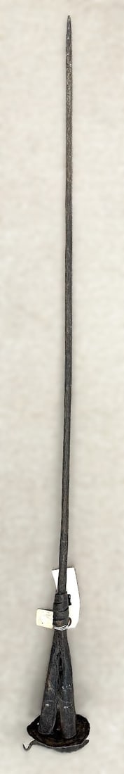 Wrought Iron Yoruba Staff (1 of 7)