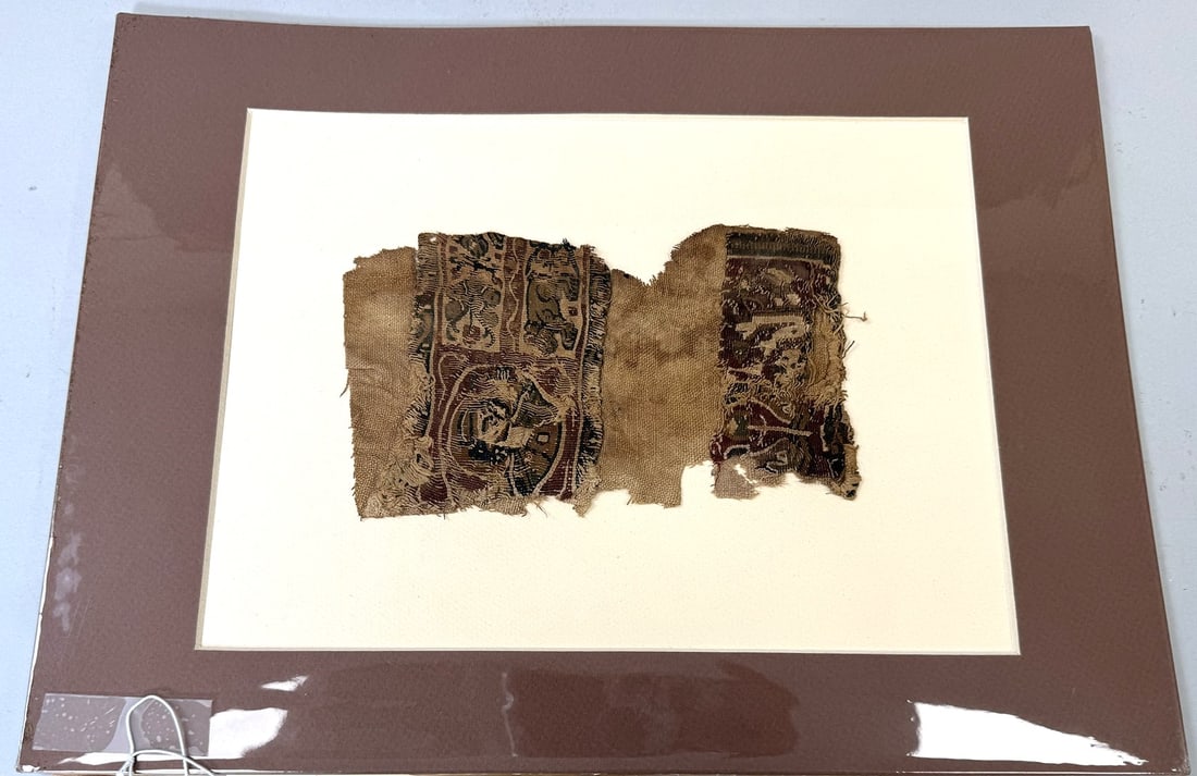 Coptic Textile Fragments, 3rd - 11th Century (1 of 6)