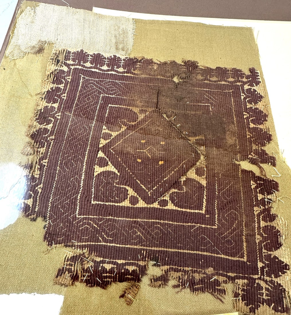 Coptic Textile Fragment, 3rd - 11th Century (1 of 8)