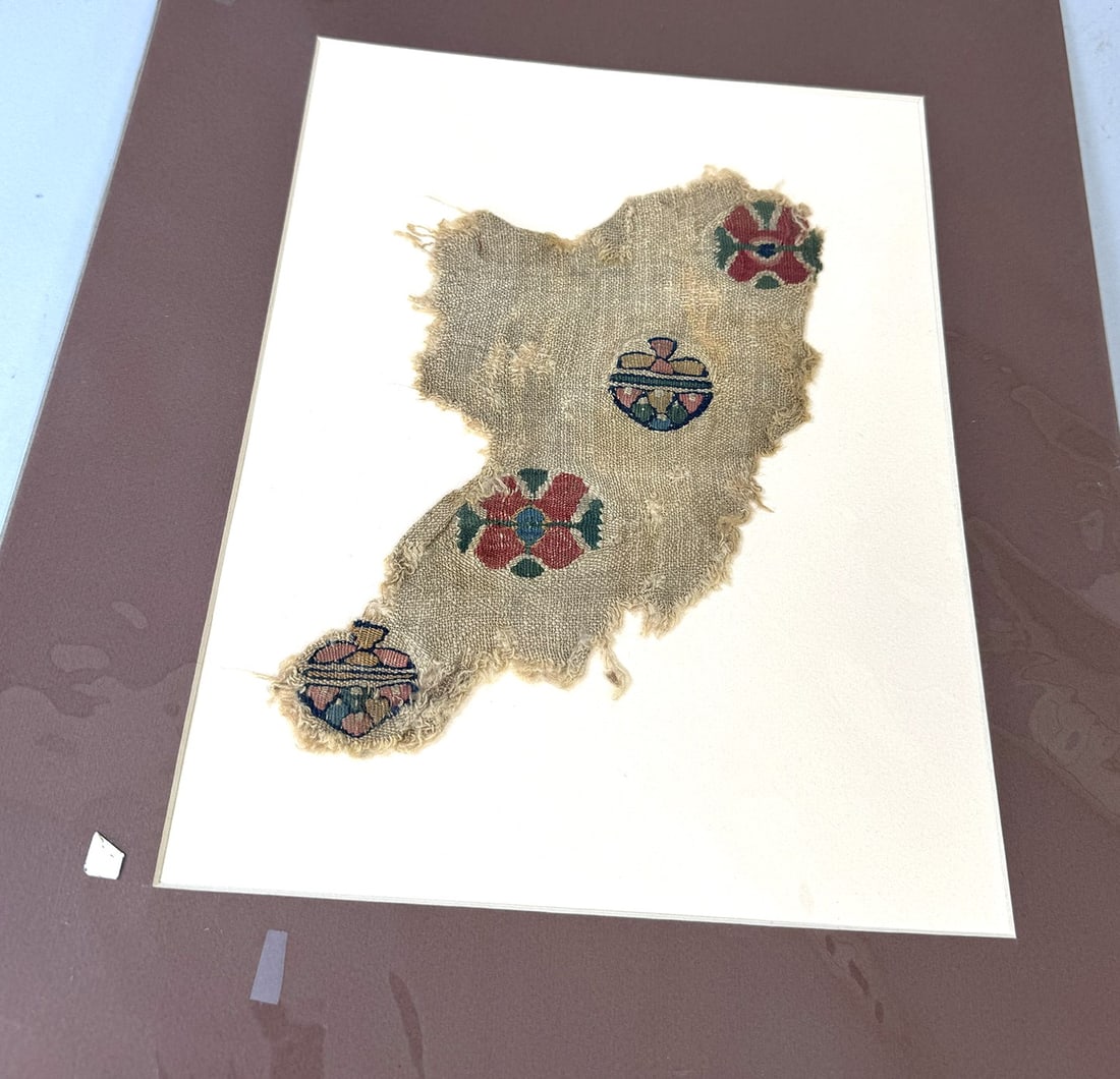 Coptic Textile Fragment, 3rd - 11th Century (1 of 7)