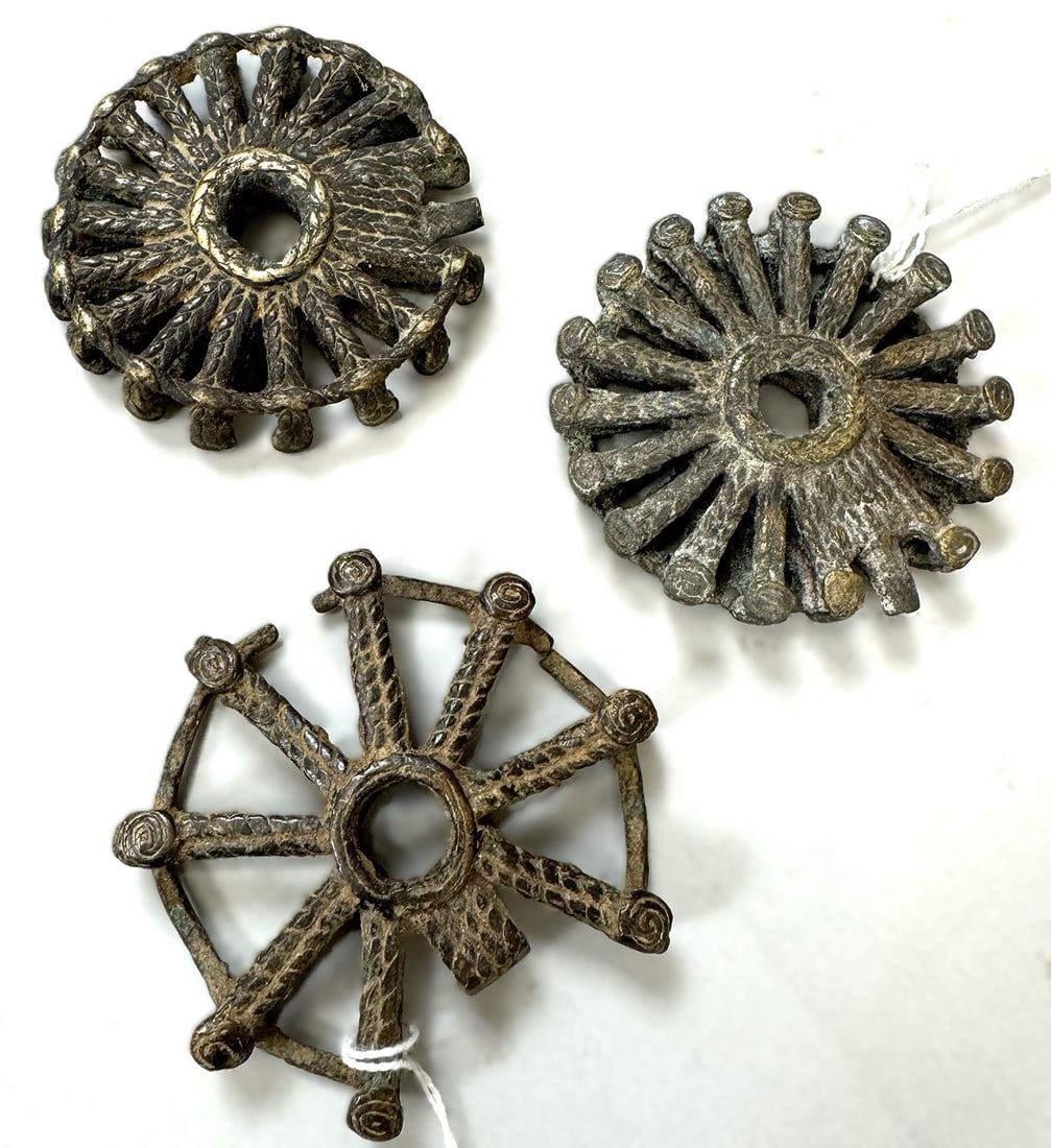 Dogon Copper Alloy Pendants (3) (1 of 17)