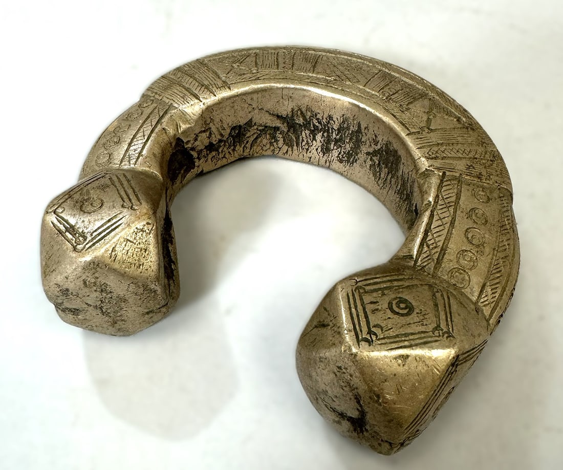 Ankle Currency Bracelet, Niger (1 of 6)