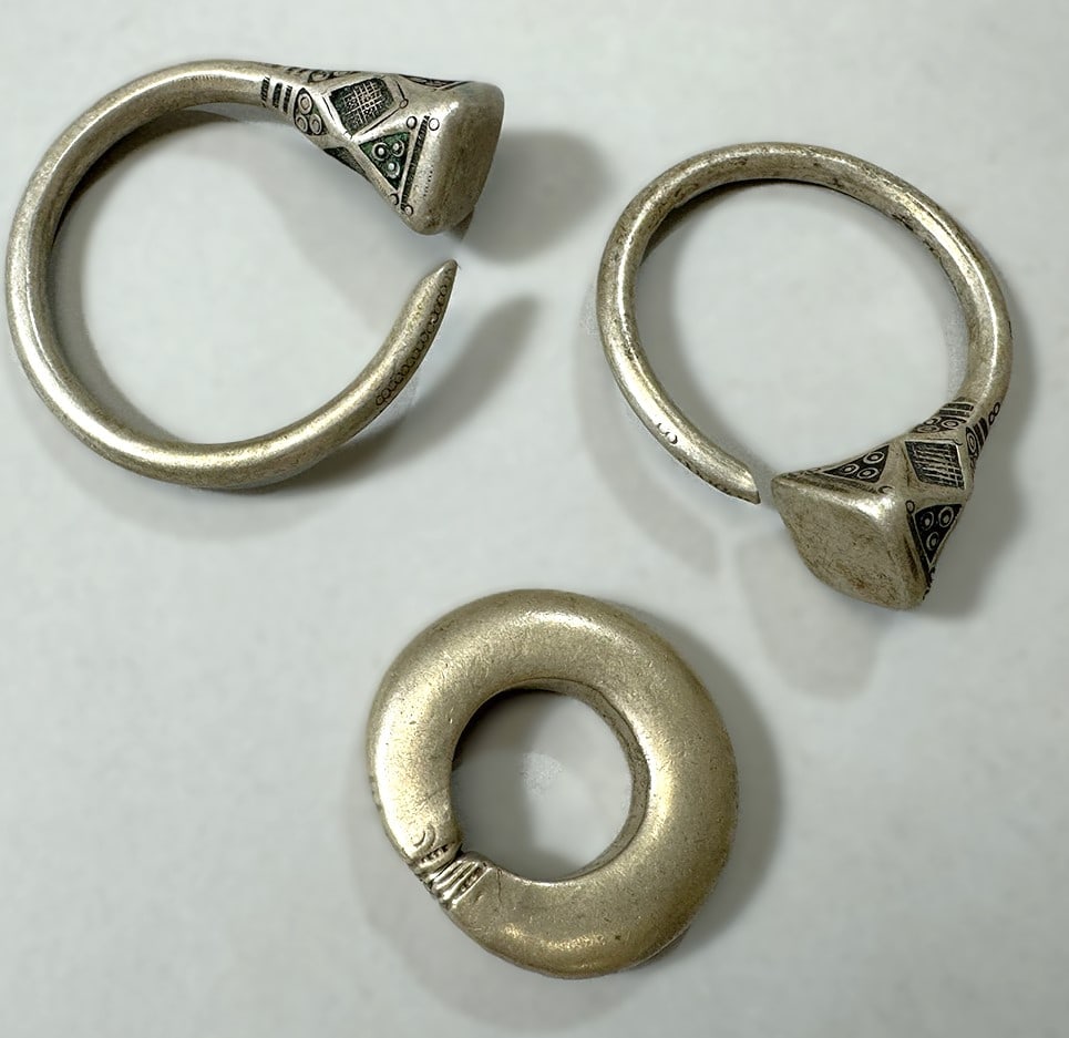 Tuareg  Earrings and Ethiopian Ring (1 of 7)