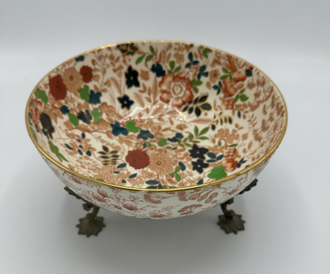 ROYAL CAULDON England  BITTERSWEET Round Serving Bowl (1 of 5)