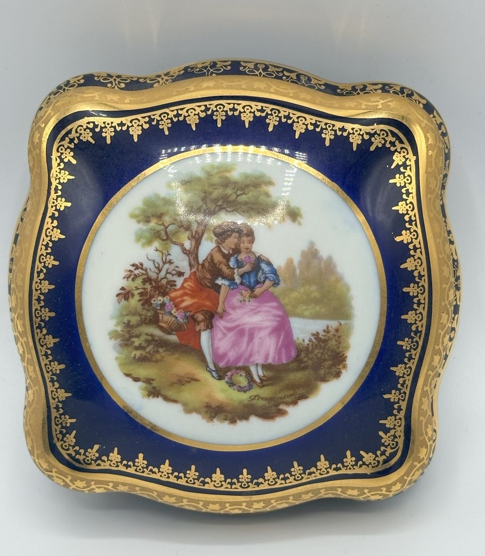 Limoges Porcelain Trinket Box (1 of 3)