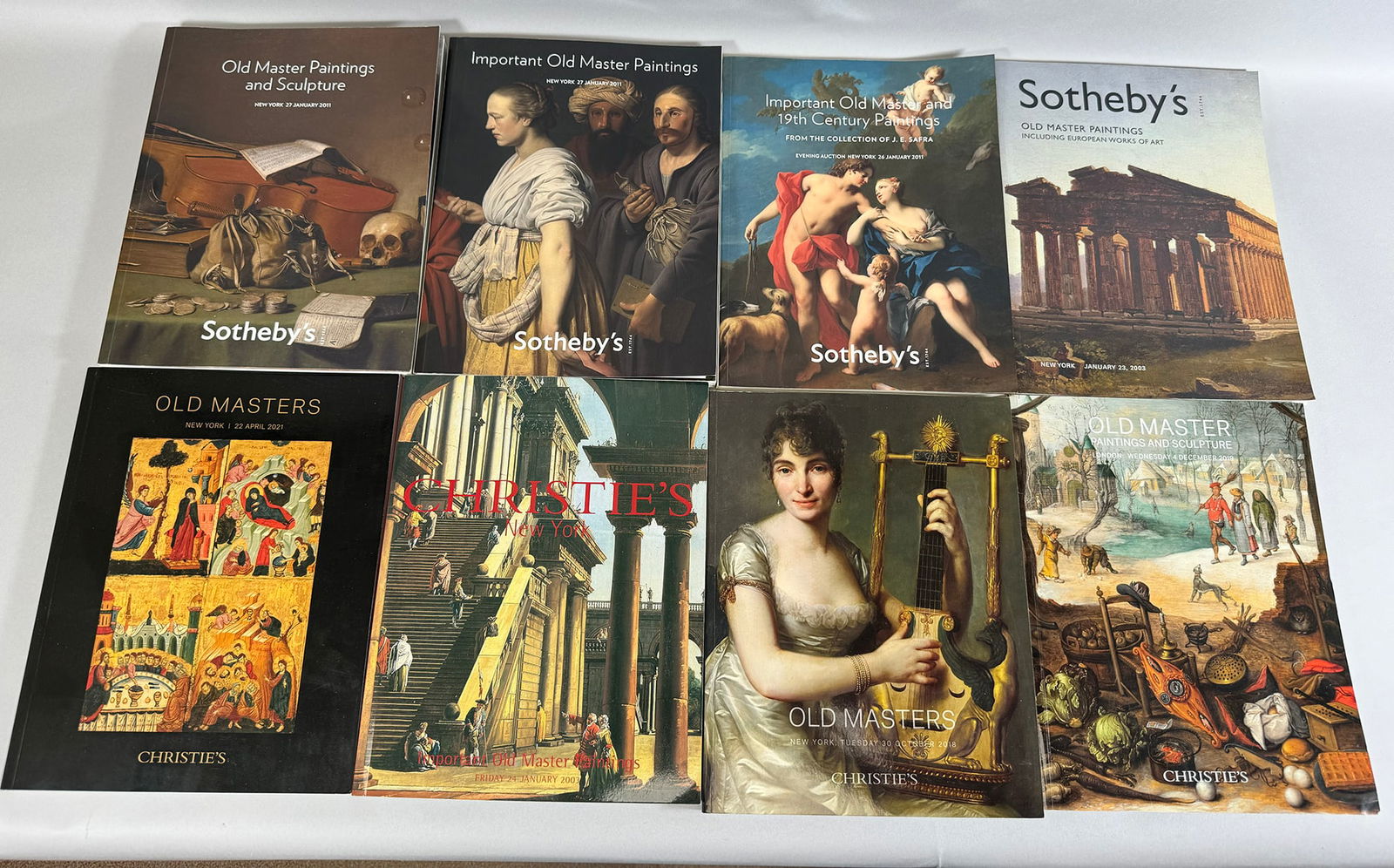 24 Sotheby's and Christie's Auction Catalogs Old Masters (1 of 14)