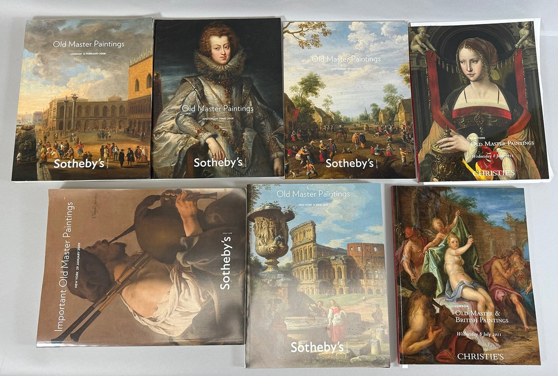 7 Sotheby's and Christie's Auction Catalogs Old Masters (1 of 10)