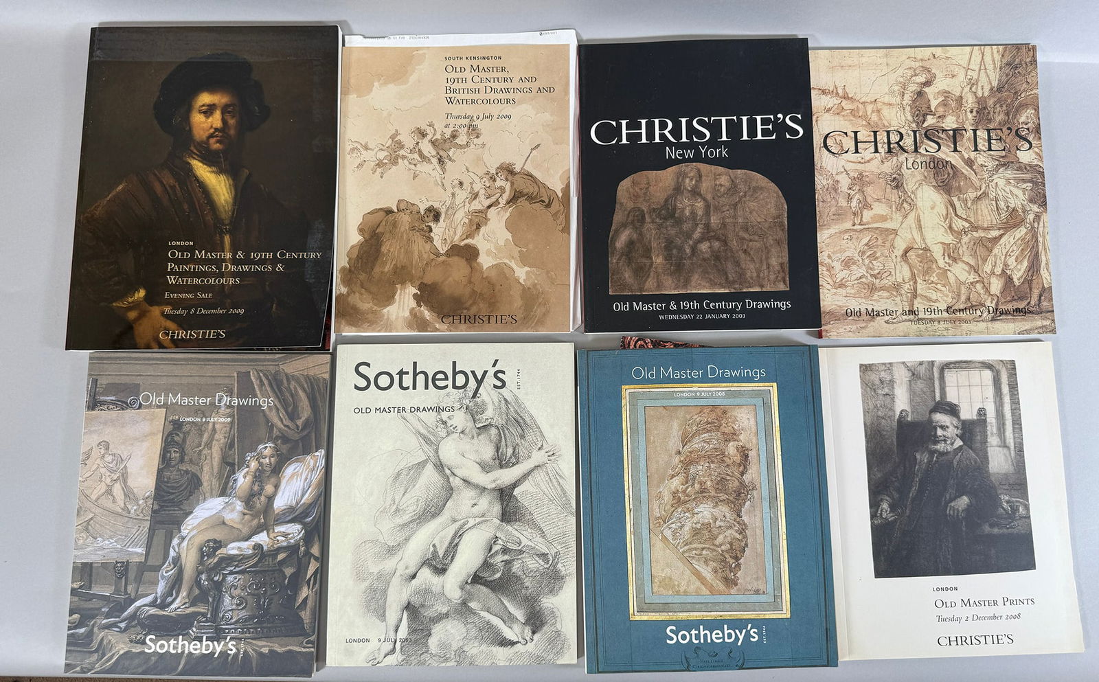 13 Sotheby's and Christie's Auction Catalogs Old Master Drawings (1 of 11)