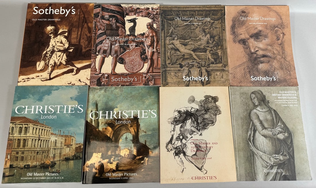 14 Sotheby's and Christie's Auction Catalogs Old Masters Drawings (1 of 12)