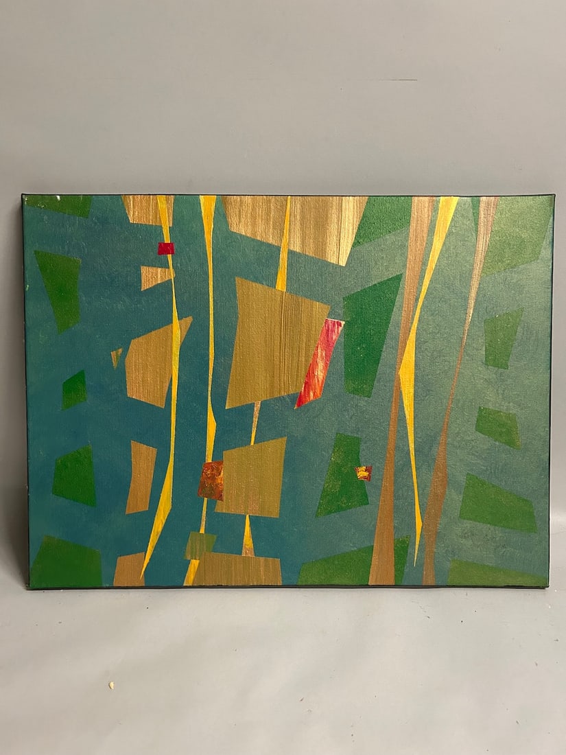 "Green Orange Arrangements" by Sandra Morgan (1 of 5)