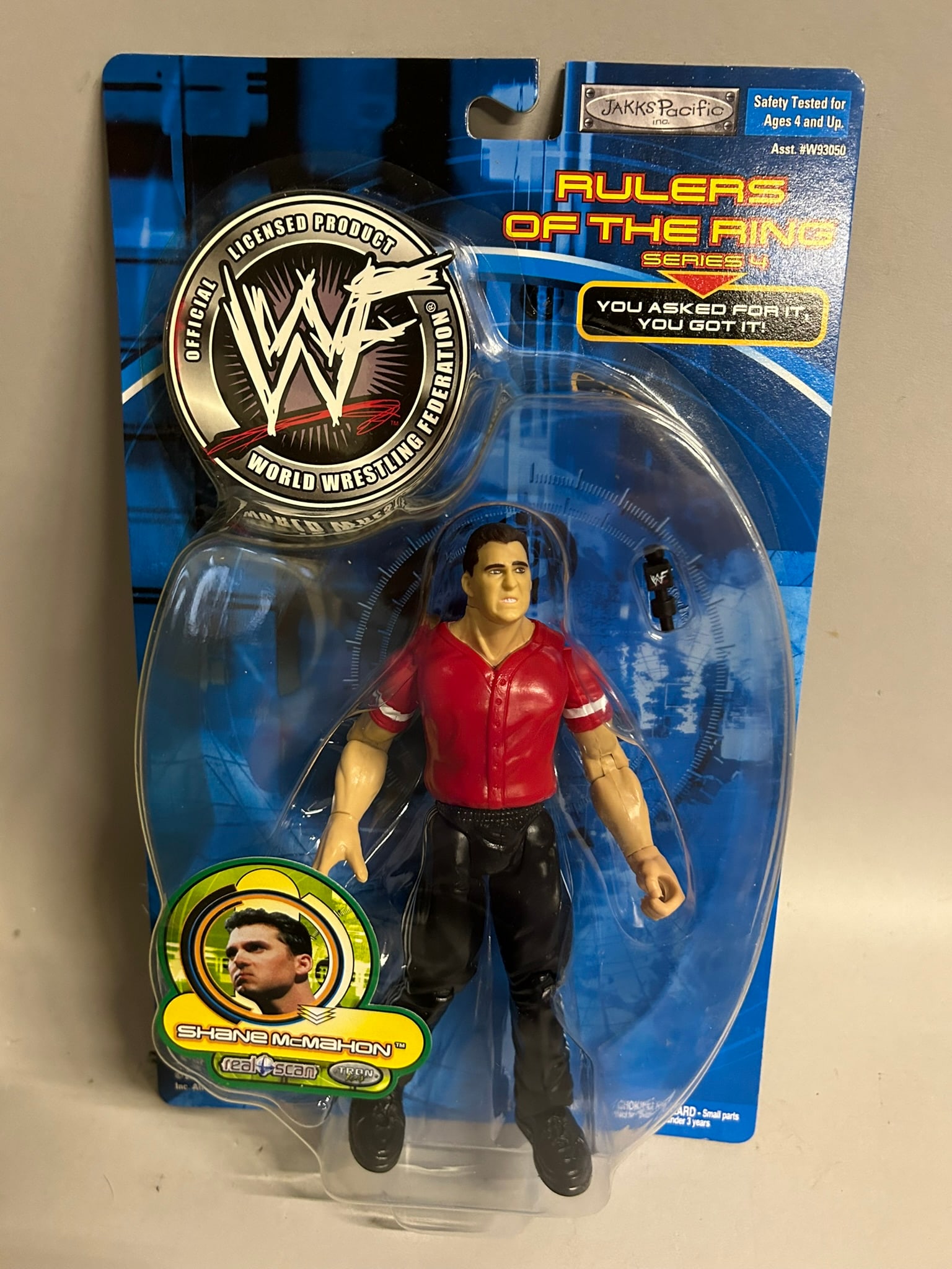Complete Collection of Jakks Pacific Rulers of the Ring Series 4: Includes Rulers of the Ring Series 4 Justin Credible, William Regal, Bob Holly, Molly Holly, Christian, and Shane Mcmahon.