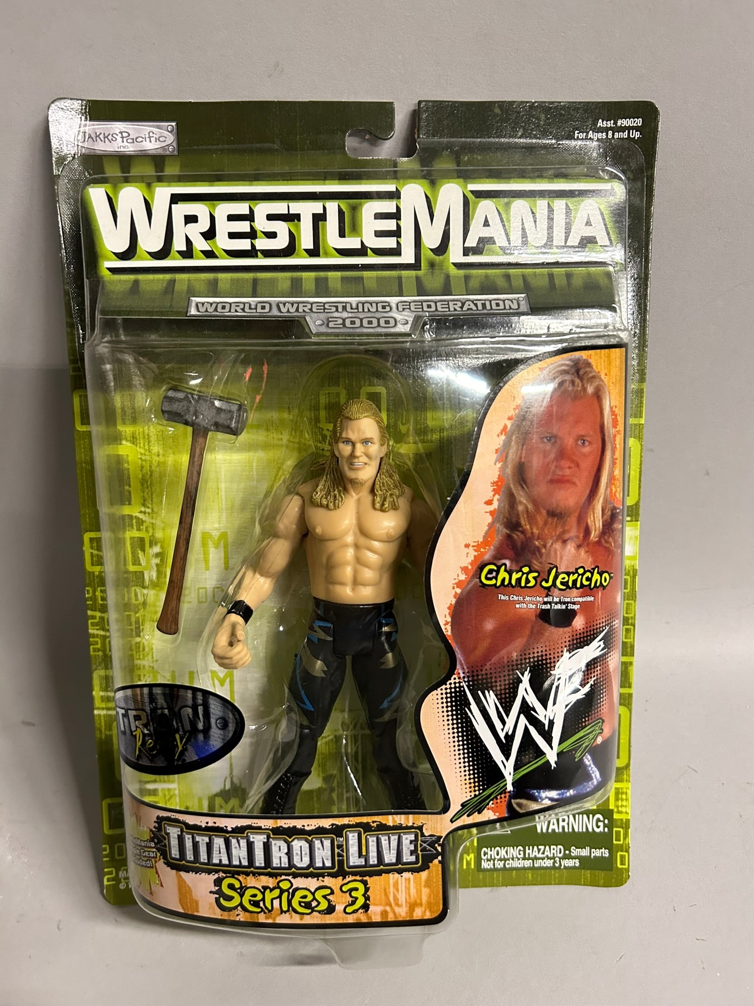 Collection of Various Jakks Pacific Wrestlemania Action Figures (1 of 15)