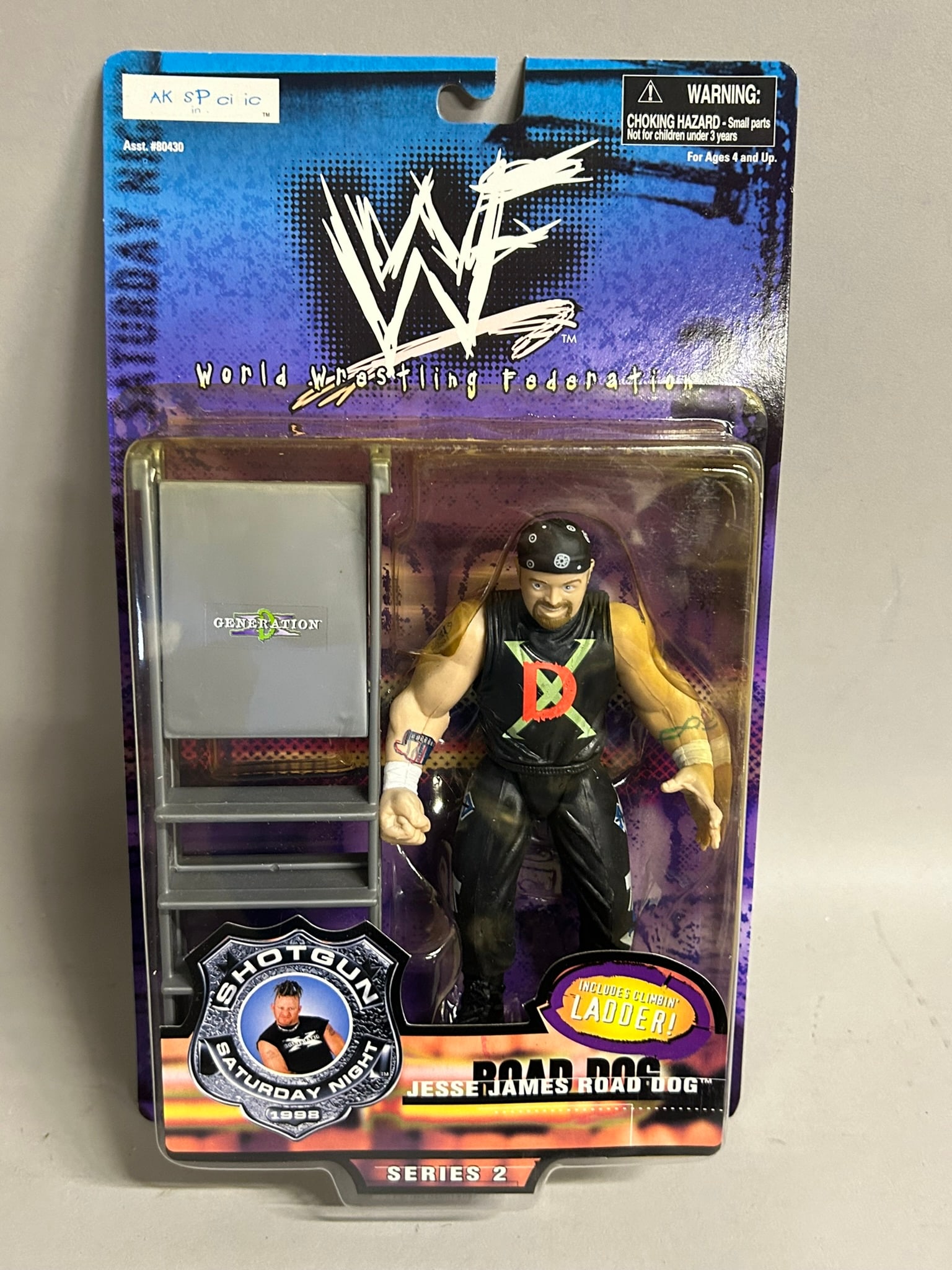 Collection of Jakks Pacific Shotgun Saturday Night Series 2 and Wrestlemania XVII Famous Scenes (1 of 18)