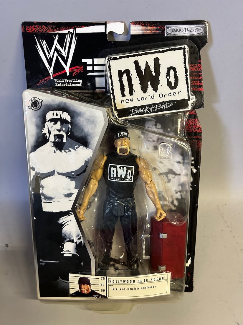Collection of Jakks Pacific New World Order and Smackdown Draft Series Wrestlers (1 of 15)