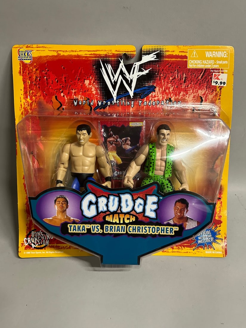 Collection of Jakks Pacific 2 in 1 Wrestler Packages (1 of 15)