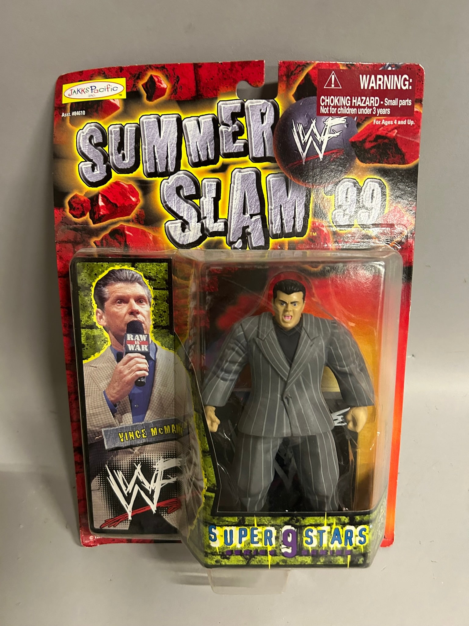 Collection of Jakks Pacific DTA Tour, Wrestlemania, and Summer Slam '99 Superstars Series 9 Action (1 of 18)