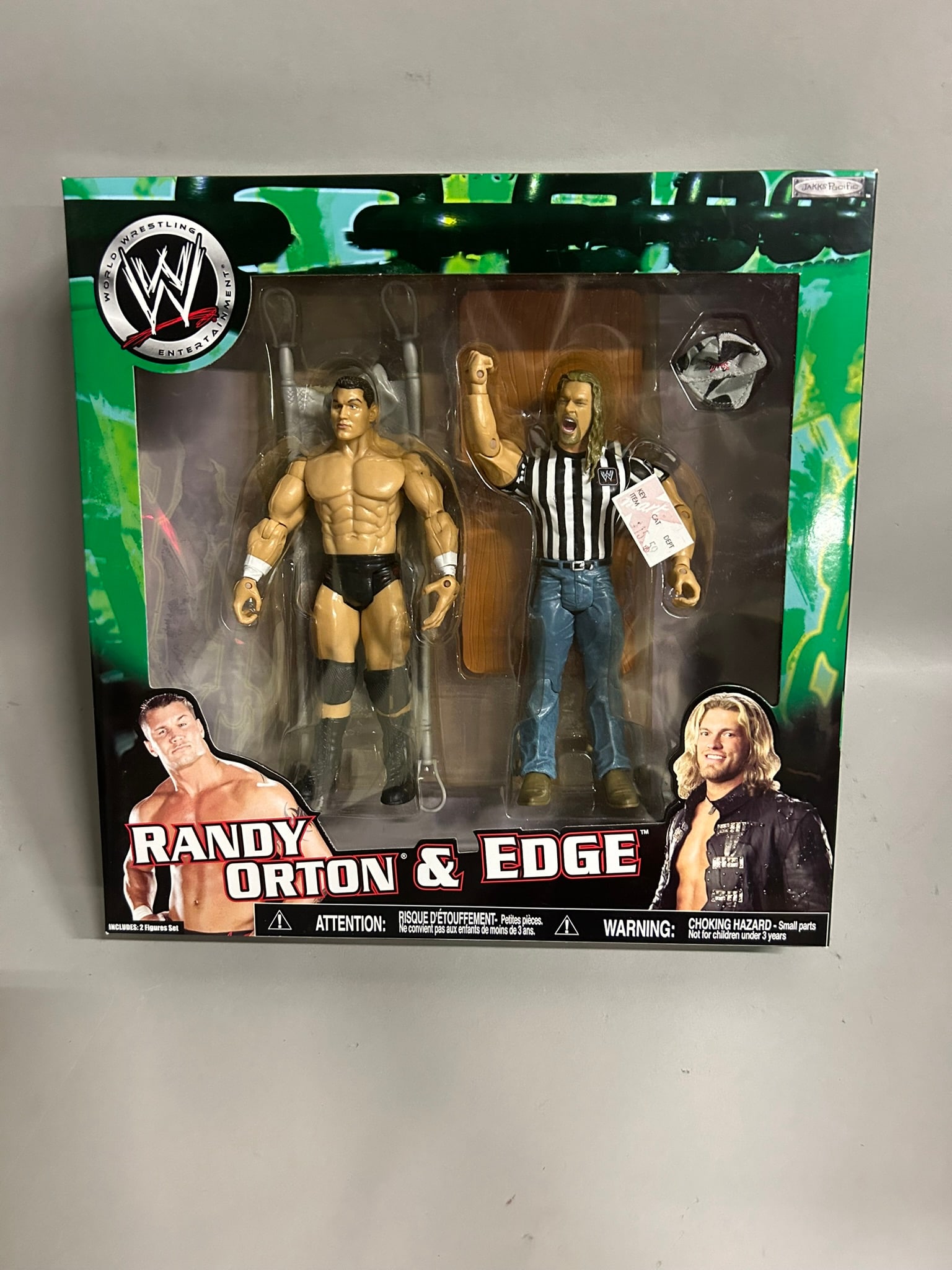 Collection of Various Jakks Pacific Wrestling Action Figure Packages (1 of 15)