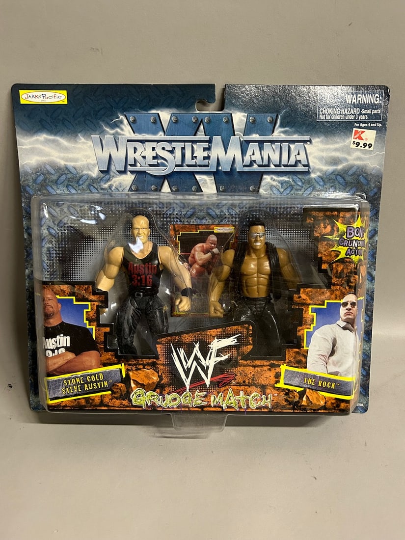 Collection of Jakks Pacific Wrestlemania and Maximum Sweat Series Wrestlers (1 of 12)