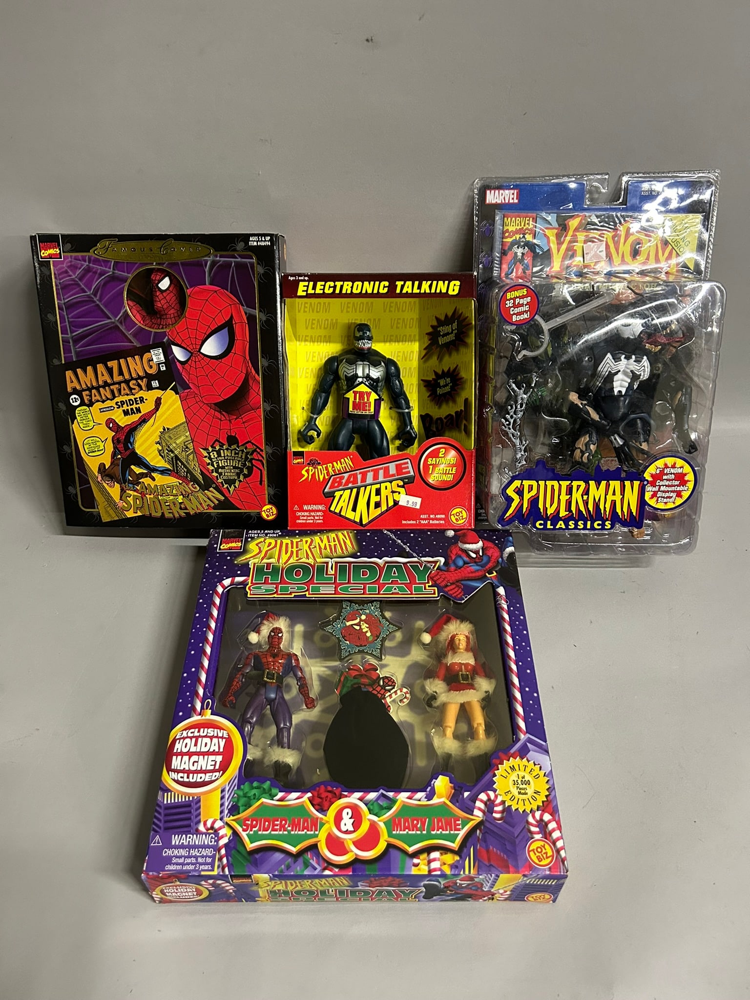 Collection of Various Spider-Man Action Figures (1 of 13)