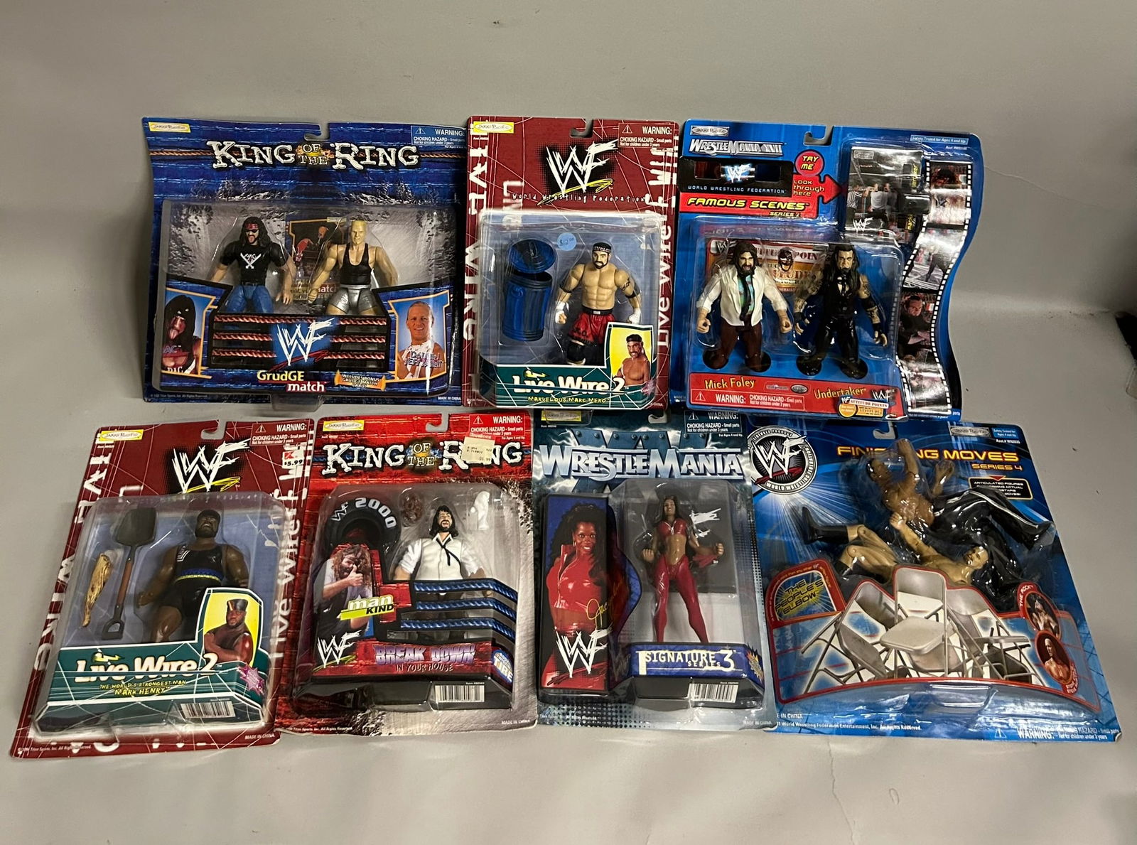 Collection of Various Jakks Pacific Wrestling Action Figures (1 of 19)