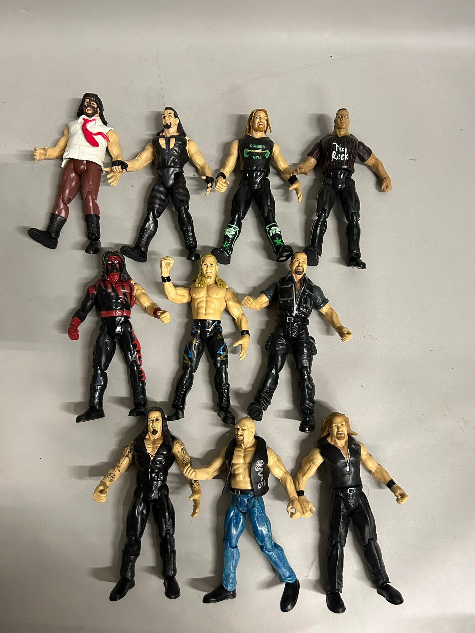 Collection of 10 Unboxed Wrestling Action Figures (1 of 11)