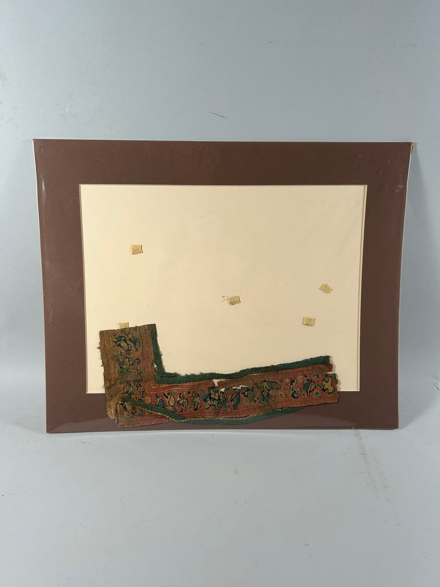 Coptic Textile Fragment, 3rd - 10th Century (1 of 5)