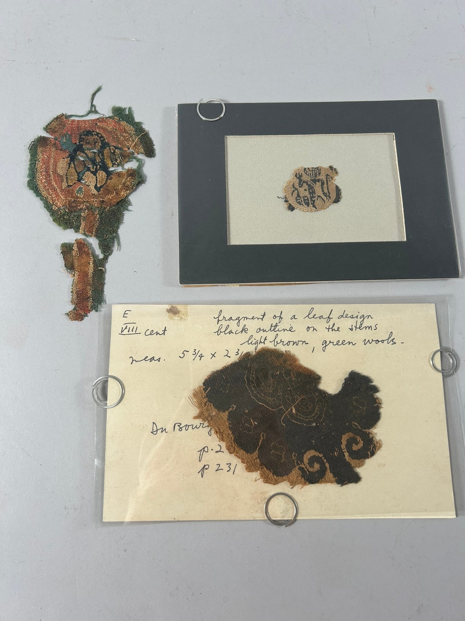 Coptic Textile Fragments, 3rd - 10th Century (3) (1 of 7)