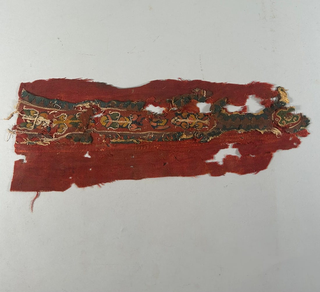 Coptic Textile Fragment, Circa. 3rd - 10th Century (1 of 4)