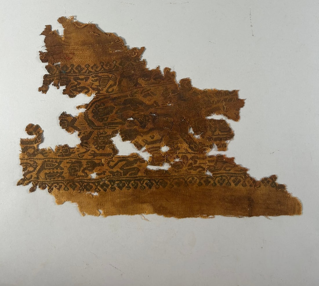 Coptic Textile Fragment, Circa. 3rd - 10th Century (1 of 5)