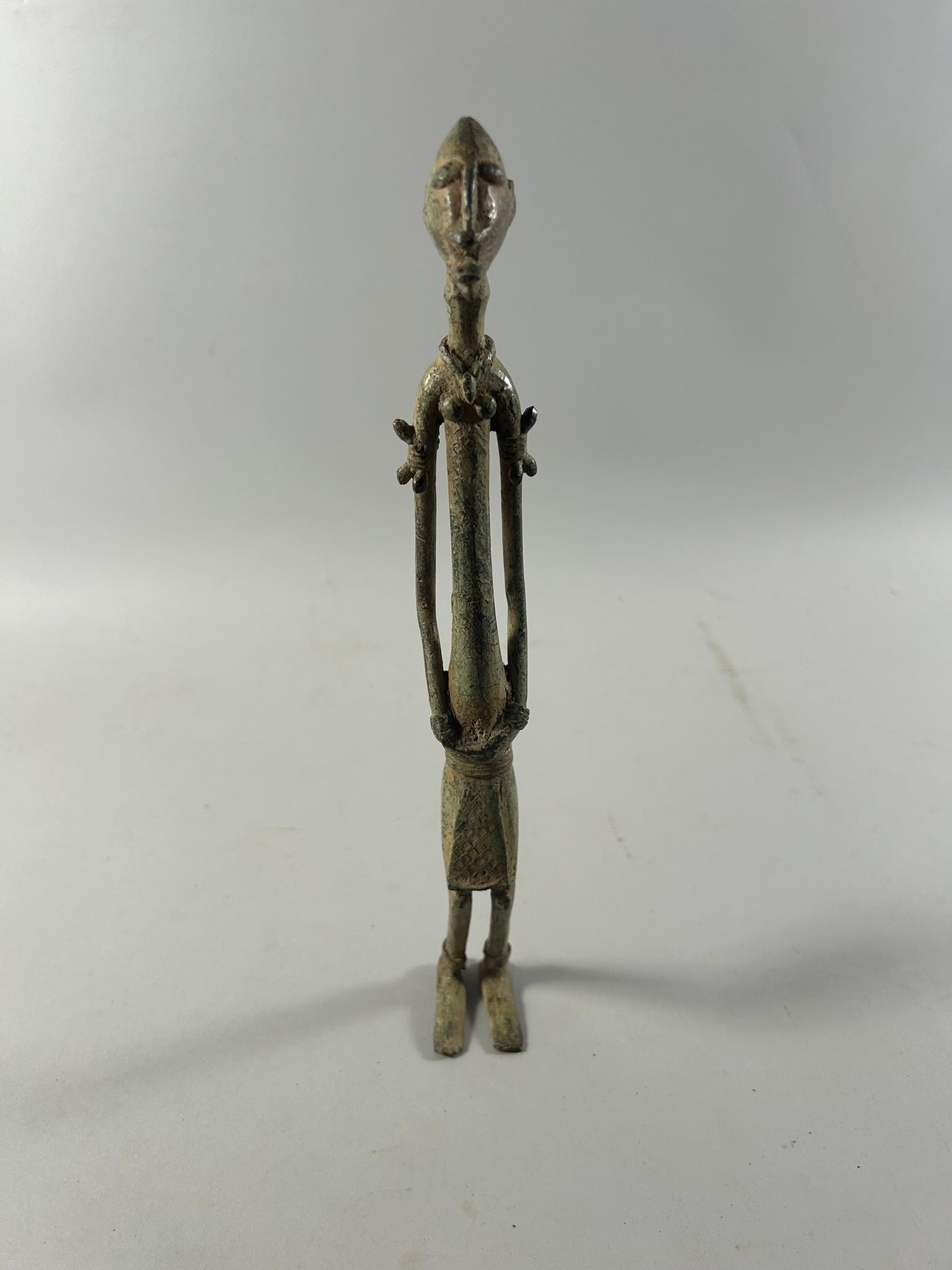 Dogon Style Copper Alloy Figure (1 of 3)
