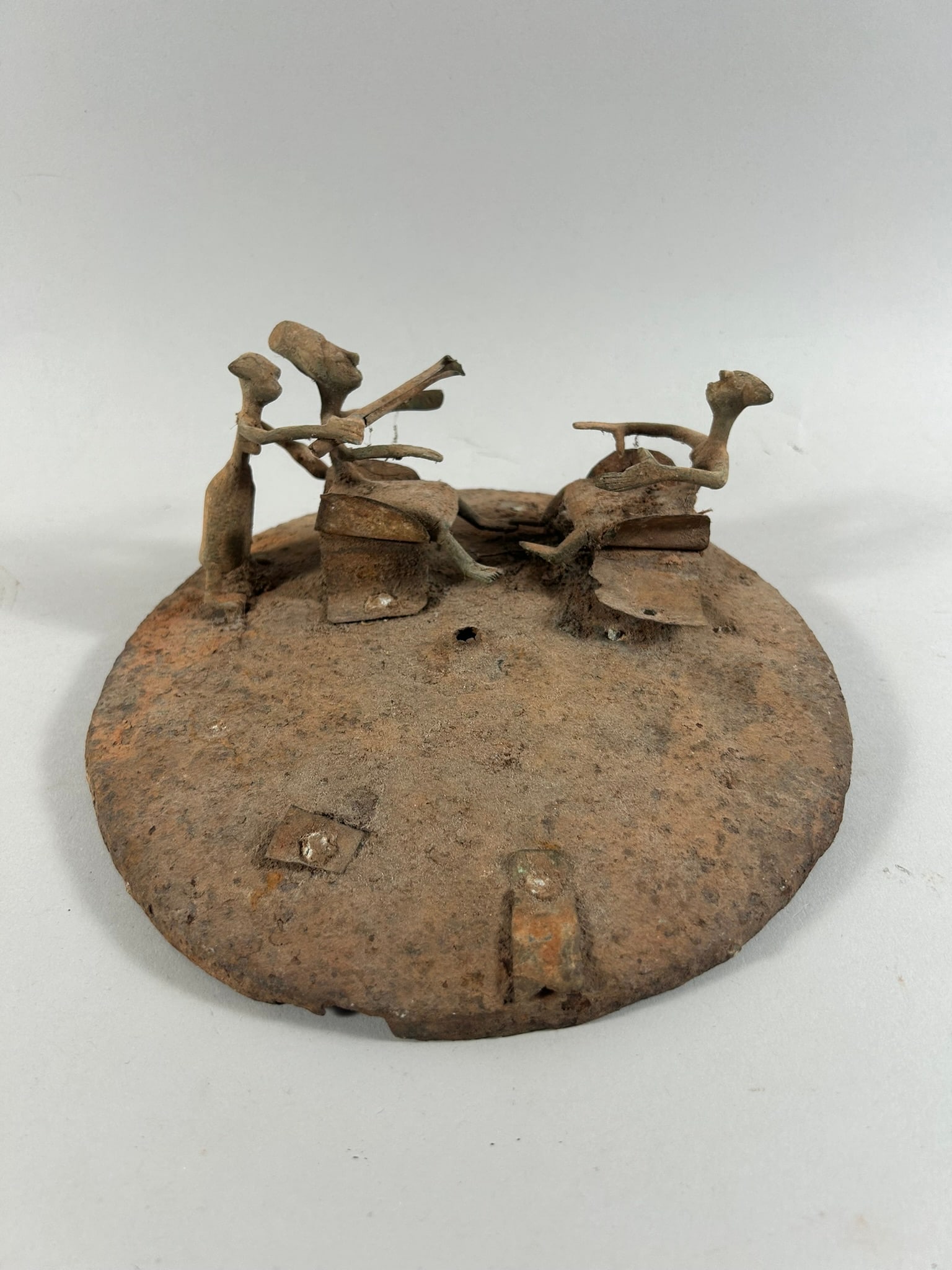 Asen Altar Staff with Cast Bronze Figures (1 of 4)