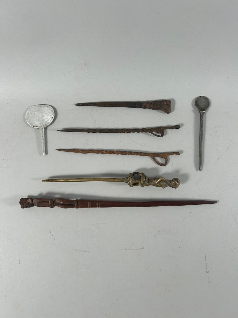 Hair Pins, Various African Cultures (7) (1 of 10)