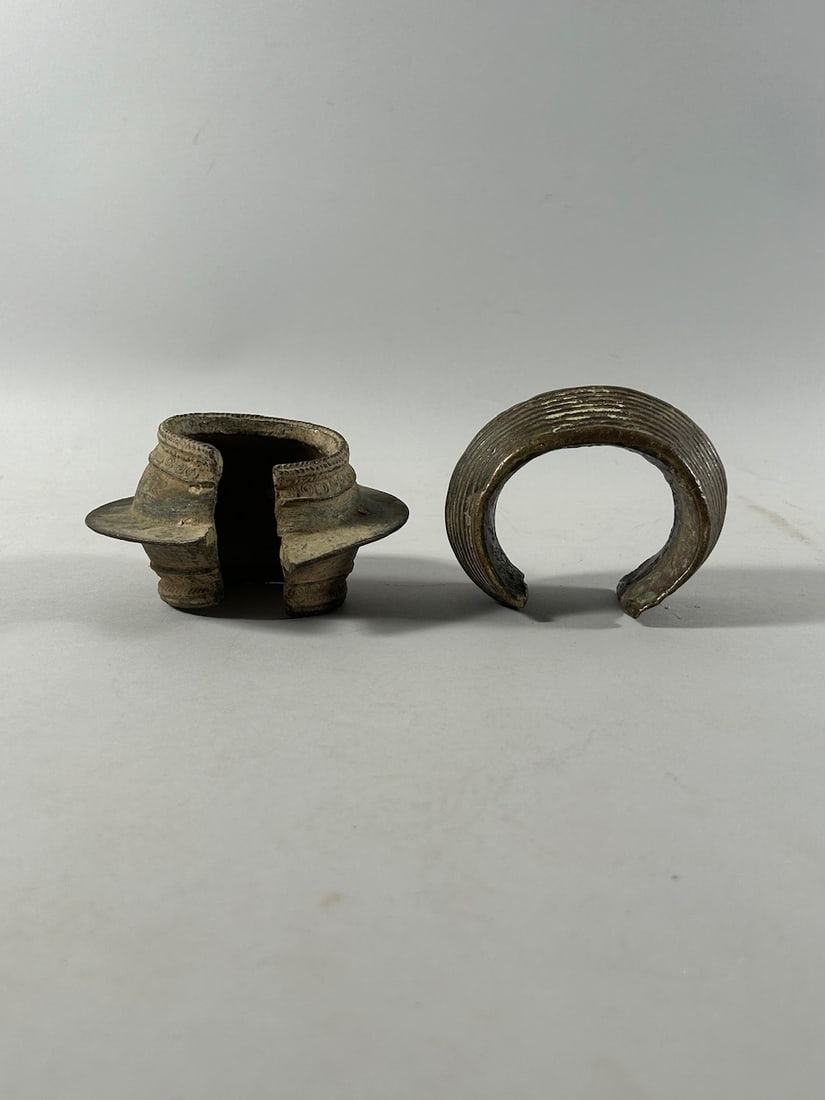 Mossi and Ngombe (Exhibited) Copper Alloy Currencies (2) (1 of 7)