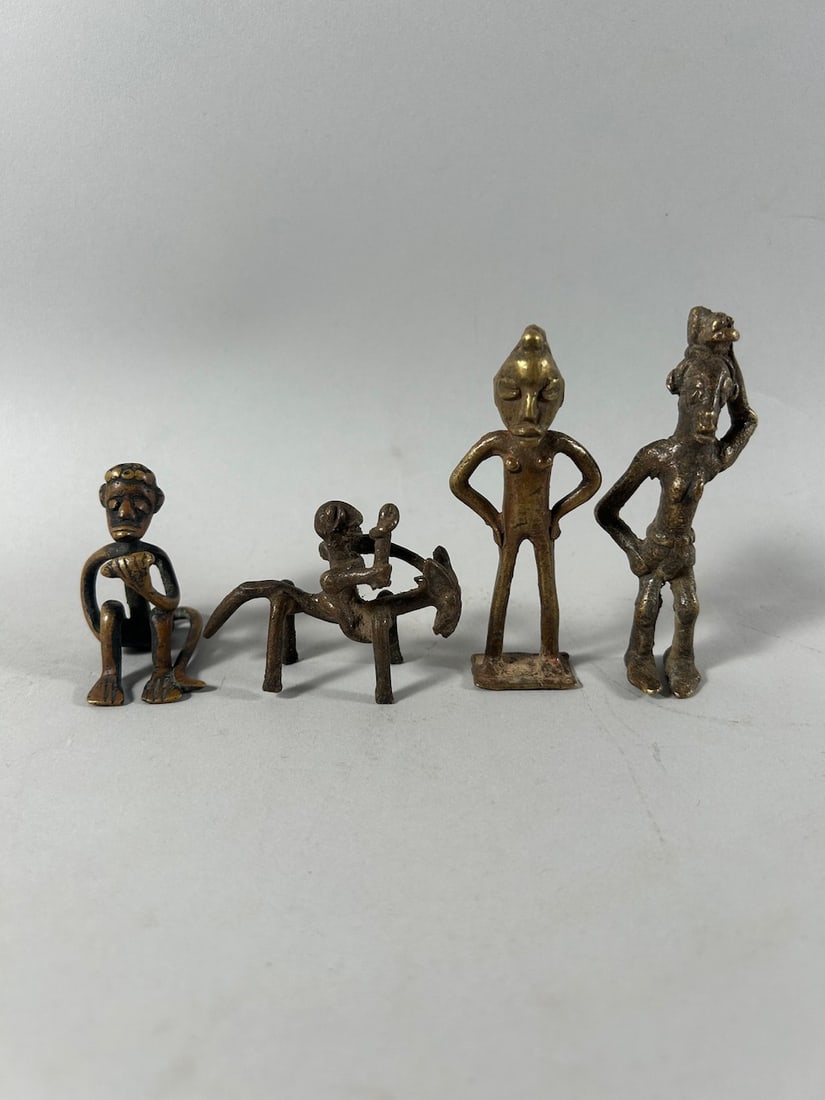 Copper Alloy Figures (4) (1 of 9)