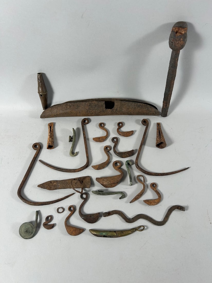 Wrought Iron or Copper Alloy Pieces (25) (1 of 11)