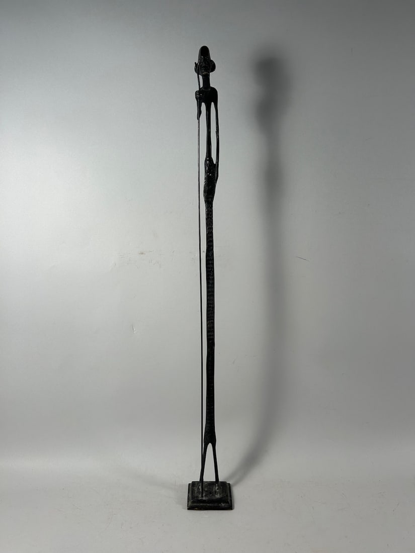 African Copper Alloy Sculpture (1 of 4)