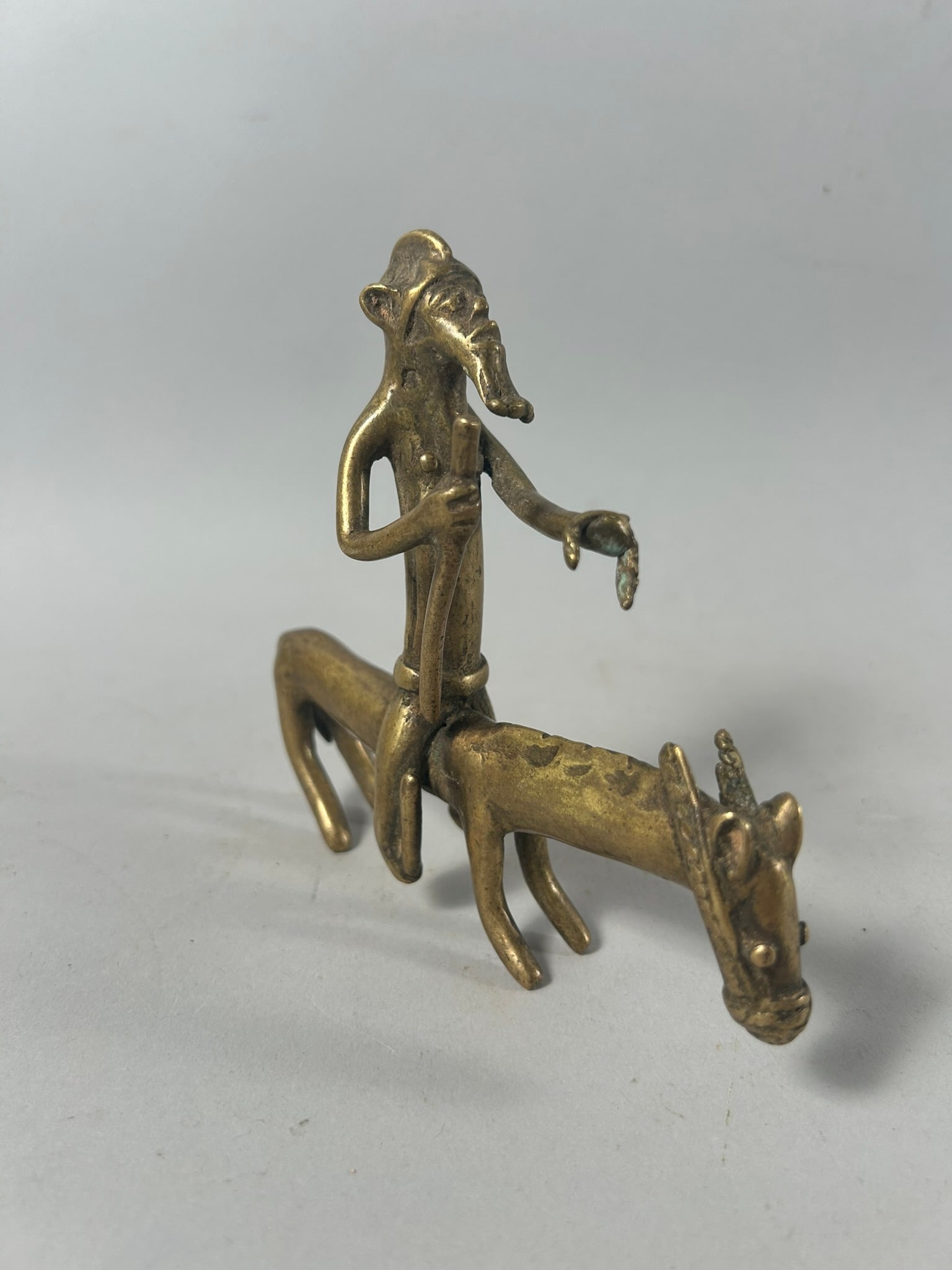 Dogon Style Copper Alloy Figure (1 of 4)
