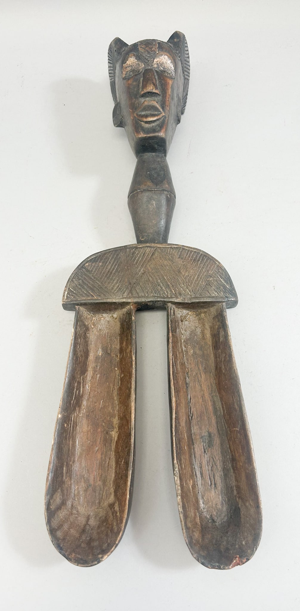 Dan Style Double Spoon, Liberia (1 of 8)