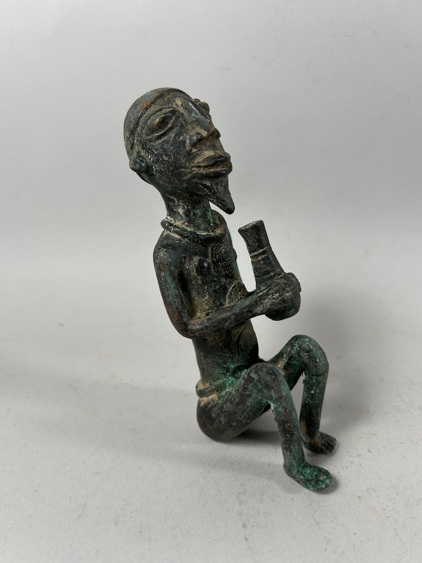 Gabonese Style Copper Alloy Figure (1 of 5)
