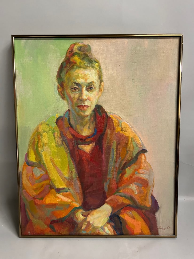Anita Kahn Impressionist Portrait (1 of 4)