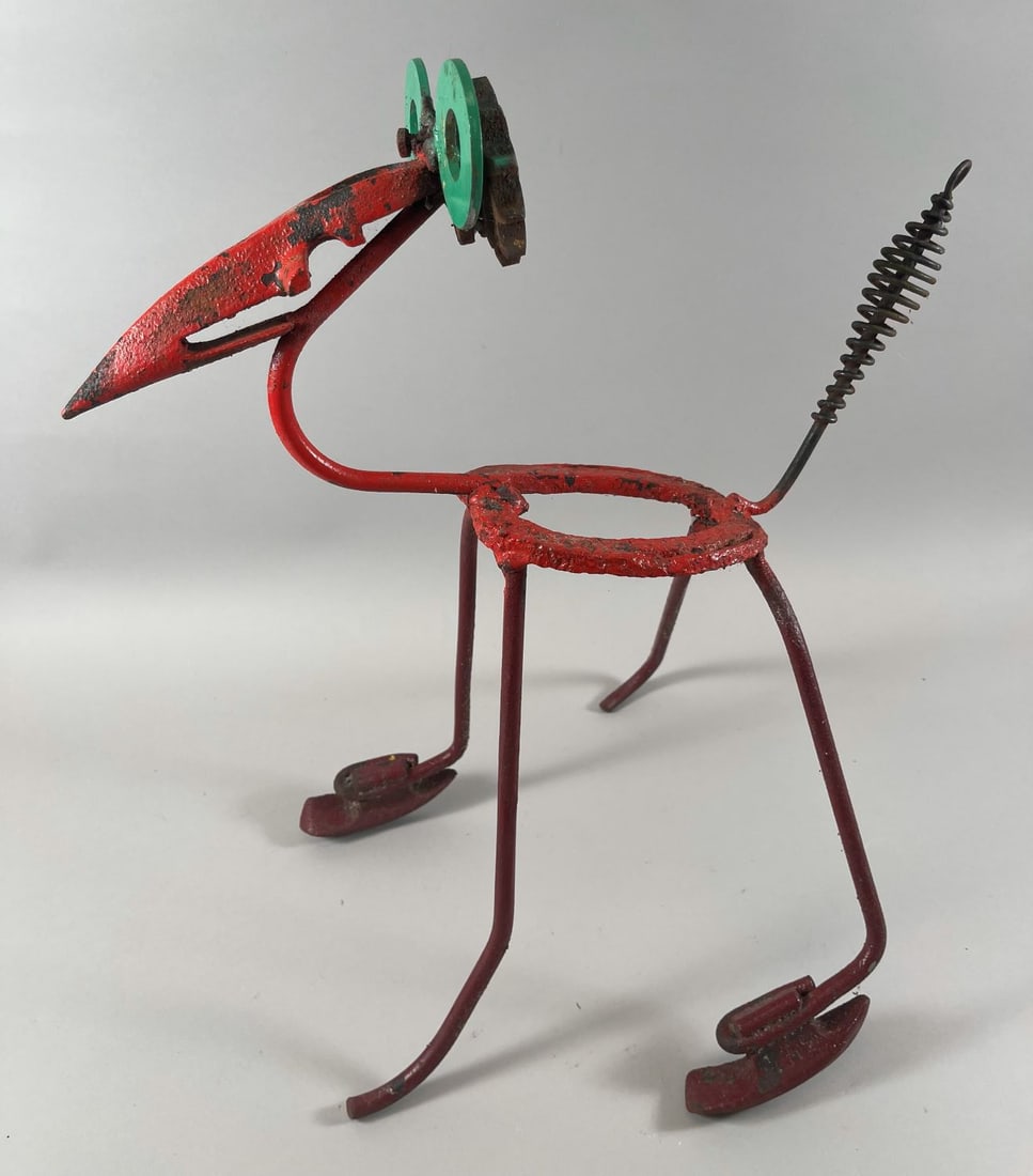 Welded Folk Garden Art Sculpture (1 of 15)